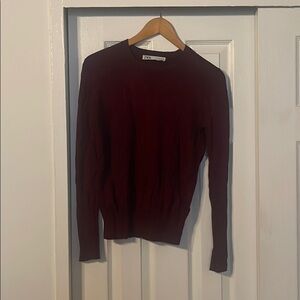 Zara Burgundy sweater size USA M